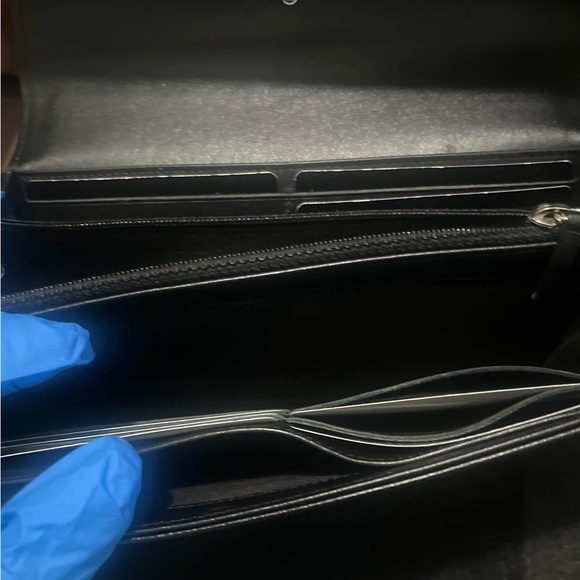 CHANEL caviar timeless CC large gusset flap wallet - Picture 12 of 13